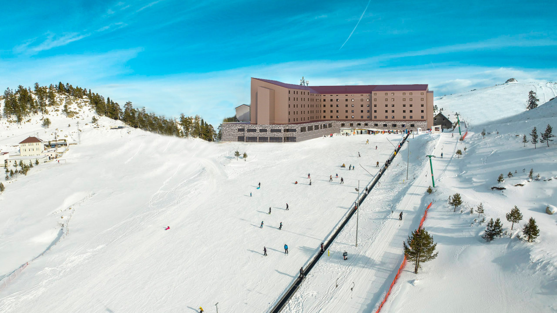 Dorukkaya Ski & Mountain Resort in Kartalkaya, Turkey